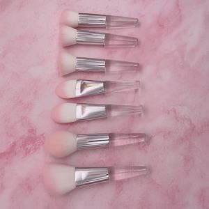 ชุดแปรงแต่งหน้าขนสังเคราะห์ด้ามพลาสติก 12 ชิ้น รุ่นมินิ สำหรับคอนซีลเลอร์ ปัดหน้า ปัดแก้ม และแปรงโกนหนวด - Product Image 4