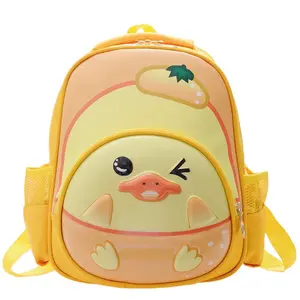 Wholesale Custom Printed Logo Cartoon School Bag Backpack Kids Cute Backpack Boy Girl School Bag For Preschool