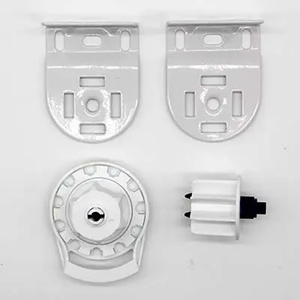 Soportes de Cortina Enrollable de Plástico con Mecanismo de Rodillo Tipo B-C de 32 mm, Instalación Integrada, Lisos, para una Capacidad de 5 Kilos - Product Image 1