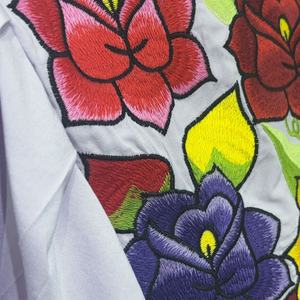 Vestido Elegante Nuevo con Detalle Elástico Bordado a Mano Vintage para Fiestas - Product Image 4