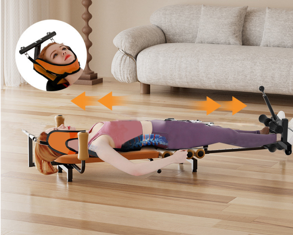 Adjustable Multi Electric Orthopedic Spine Traction Bed Metal Frame ...