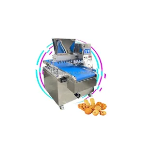 Orijinal çok lezzet çerez makinesi ve fırınlar için birden fazla şekil ile otomatik Mini bisküvi Depositor
