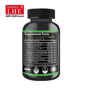 Suplemento Estimulante Masculino de Alta Calidad con Tongkat Ali de Alta Potencia para Apoyar la Energía en Adultos, 60 Cápsulas - Product Image 6