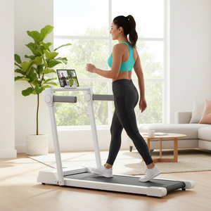 משטח הליכה מתקפל נייד ספורט הליכון חשמלי זול מכונת ריצה מיני מתחת לשולחן - Product Image 6