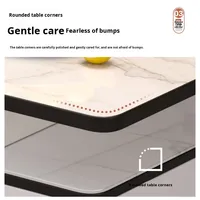 Ensemble table basse carrée en verre multifonctionnelle et meuble TV - Style européen moderne et minimaliste pour salon, idéal pour les petits espaces
