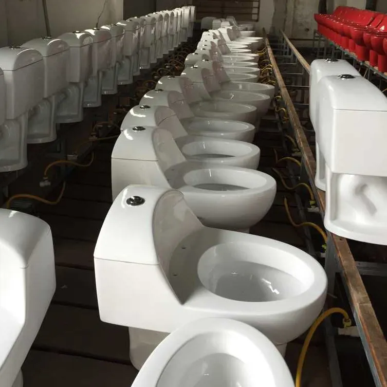 Sanitario Amerika Selatan Murah Modern Putih Kamar Mandi Saniter Toilet Mangkuk Toilet Set One Piece Inodoro