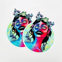 Impresión Personalizada, Fácil de Despegar, Resistentes a los Rayos UV, Vinilo Impermeable Autoadhesivo, Adhesivos con Logotipo Troquelado, Adhesivos