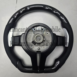 Popular Wholesale Leather Carbon Fiber LED Steering <b>Wheel</b> for BMW 3 Series 5 Series F10 F20 F30 F90 F01 F02 Car Steering <b>Wheel</b> - Product Image 3