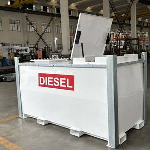 Tanque de Almacenamiento de Combustible de Acero al Carbono Industrial de 1000L, Doble Pared, para Diésel/Gasolina, con Bomba Eléctrica, Estación de Combustible Portátil Móvil - Product Image 4