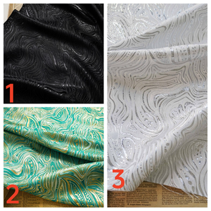 Gran oferta de tela Jacquard a rayas doradas para vestidos de niños, faldas esponjosas de moda, bolsos, telas decorativas Jacquard - Product Image 3