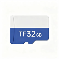 Kartu TF mikro plastik 32GB 64gb, SD Mini 10 kelas kecepatan untuk tablet bebas layar