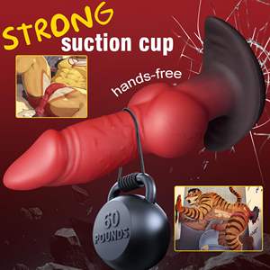 Tapón Anal Grande con Nudo Enorme, Consolador con Ventosa, Juguetes Sexuales de Silicona para Adultos, 100% Impermeable, Ecológico, de Fantasía - Product Image 3