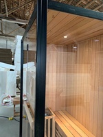 Ruang Sauna Uap Mini Tradisional Baru untuk 1-3 Orang
