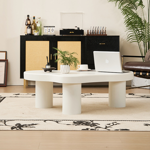 Nordic Modern Designer <b>Coffee</b> <b>Table</b> for Living Room <b>White</b> Couch Shaped Furniture 0828-7 Living Room <b>Coffee</b> <b>Table</b> 0828-7 - Product Image 4
