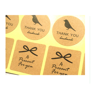 Tùy chỉnh thiết kế đẹp vật liệu khác nhau dán nhãn với logo thương hiệu giấy/PP/PVC dính Stickers cho sử dụng trang trí - Product Image 4