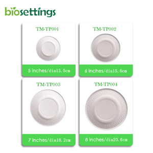 Pfas Free piring kompos PLATE supplier serat Ping Kayu jerami <span class=keywords><strong>gandum</strong></span> ampas anaman tantebu - Product Image 4