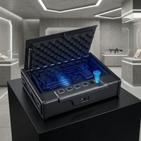 Coffres-forts personnalisés en gros avec logo, robustes, biométriques, avec système d'alarme double pour une utilisation en intérieur/extérieur