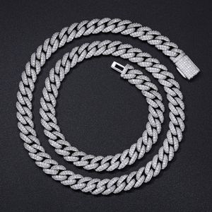 Cadena Cubana de Zirconia con Burbujas, Joyería Moderna Personalizada, Collar Hip-hop para <span class=keywords><strong>Hombre</strong></span> - Product Image 1