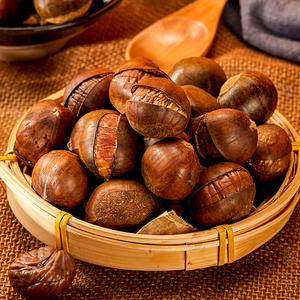 Vente en gros en conserve entières rôties emballées <span class=keywords><strong>sous</strong></span> <span class=keywords><strong>vide</strong></span> ouverture de châtaignes cuites collations santé molles - Product Image 3