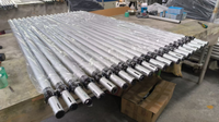 Kit de tringles et rideaux réglables en alliage d'aluminium télescopique pour la décoration de toile de fond de mariage