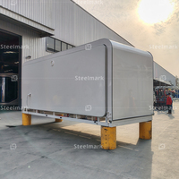 Petite maison vivante portable en conteneur modulaire bureau à domicile maison préfabriquée extensible