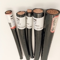 Cable Eléctrico Flexible de Cobre THHN, Calibre 8AWG, 6AWG, 4AWG, 3AWG, 2AWG, 1AWG, Conductor de Cobre, Aislamiento de PVC, 600V