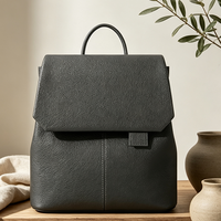 Mochila de Cuero Vacuno al por Mayor para Mujer, Mochila Urbana para Viajes Diarios, Fabricante con Logotipo Personalizado, Exportador de China