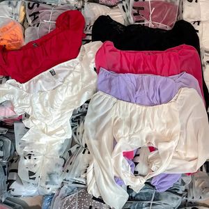 Vêtements de sport pour femmes, styles variés, mode estivale, stock en gros, robes en coton, t-shirts, pantalons, jupes, Guangdong, adulte - Product Image 4