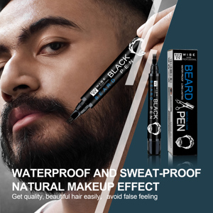 Sweatproof râu chăm sóc bút chì Filler kit 32G râu bút với bàn chải với dầu thầu dầu thích hợp cho nam giới cái nhìn tự nhiên & cái nhìn tự nhiên - Product Image 6