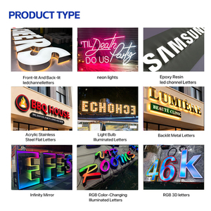 Insegne LED Commerciali |   Insegne LED con Logo Personalizzato |   Insegne Retroilluminate |   Ideale per l'Insegna di un Negozio di <span class=keywords><strong>Abbigliamento</strong></span> Femminile - Product Image 4