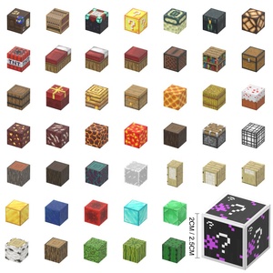 Brinquedos Blocos My World pattern 3D Puzzle con titoli magnetici mattoncini giocattolo giocattoli educativi per Custom - Product Image 1