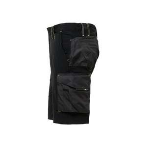 U-POWER - FU196BC-XL Mercury <b>Black</b> Carbon <b>cargo</b> shorts in U-4 fabric - EAN 8033546438459 <b>WORK</b> <b>TROUSERS</b> <b>WORK</b> SHORTS - Product Image 5