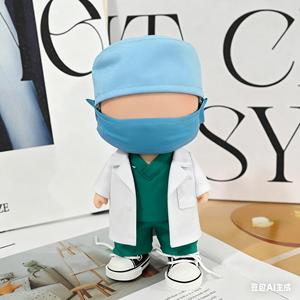 ชุดตุ๊กตาการ์ตูนผ้าฝ้าย17ซม. 1:10หลายสไตล์สำหรับเปลี่ยนชุดตุ๊กตา OEM/ODM - Product Image 6