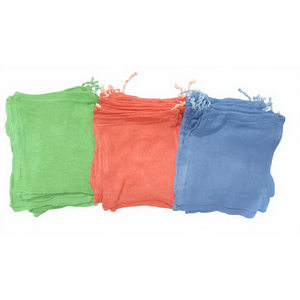 Pochette en gaze colorée à cordon de serrage en toile Fabrication personnalisée pour l'emballage, le stockage et la promotion - Product Image 3