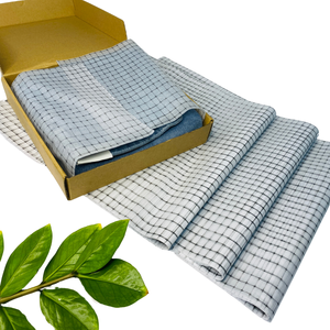 Papier à carreaux imprimé multicolore, enduit et offset, matériau d'emballage respirant et étanche à l'humidité pour les chaussures, les vêtements et l'emballage. - Product Image 4
