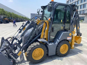 Thương hiệu nổi tiếng XC8-S0750 0.7ton tải mini <span class=keywords><strong>loader</strong></span> 4x4 <span class=keywords><strong>backhoe</strong></span> <span class=keywords><strong>loader</strong></span> với 0.36m3 xô Công suất - Product Image 2