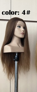Têtes de <span class=keywords><strong>mannequin</strong></span> 100 % cheveux humains pour <span class=keywords><strong>coiffure</strong></span> de mariée, poupée d'entraînement en <span class=keywords><strong>coiffure</strong></span>, tête de <span class=keywords><strong>mannequin</strong></span> avec épaules pour la formation et l'éducation en <span class=keywords><strong>coiffure</strong></span> - Product Image 4