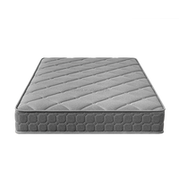 Matelas hybride haut de gamme à surface ferme, matelas Queen 180x200cm, mousse à mémoire de forme et ressorts ensachés