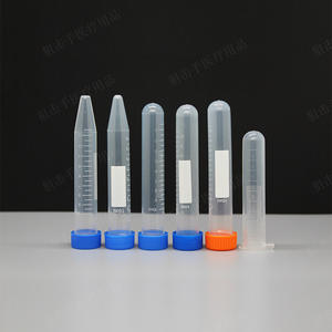 Tubes centrifugeurs chirurgicaux en plastique de 1,5 ml avec graduations et bouchon à vis pour prélèvements en laboratoire et utilisation PCR - Product Image 2