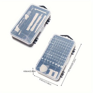 Bộ tua vít chính xác công nghiệp 115 trong 1, sửa chữa nhanh cho điện thoại, đồng hồ, máy tính, thiết bị điện tử tự làm, OEM - Product Image 4