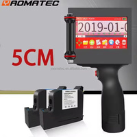 YAOMATEC-Imprimante industrielle multilingue à jet d'encre portable avec logo, date d'expiration, code à barres, imprimante à jet d'encre pour bouteilles, sacs en bois, 50.8mm