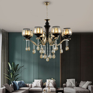Lámpara de Techo de Estilo Moderno, Lámpara Colgante de Cristal de Lujo para Sala de Estar y Comedor - Product Image 4