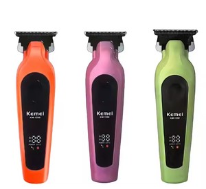 KM 1590, recortadora de barba profesional, corte de pelo de peluquero, maquinilla de afeitar eléctrica <span class=keywords><strong>para</strong></span> hombres, Kit de aseo, corte de pelo de peluquero, afeitado - Product Image 5