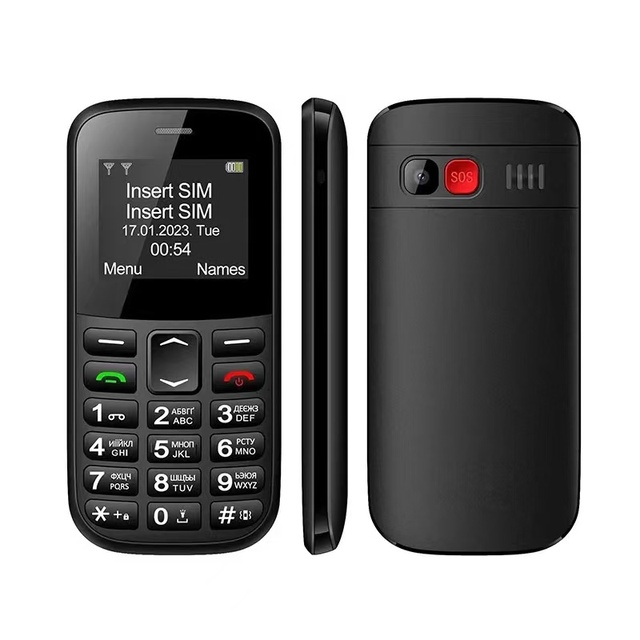 2024 Factory Original Sos Keypad Cellular Phones Large Button Cell Phones for Seniors B210