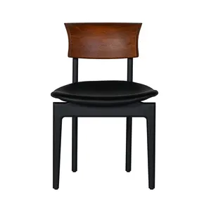 Классические обеденные стулья в традиционном стиле, мебель для дома, столовая Премиум, твердые деревянные прямоугольные стулья из акации