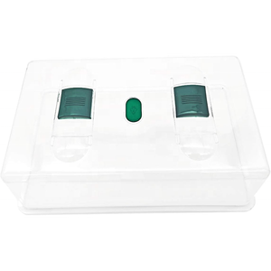Évents d'humidité Dômes Plateau de culture Mini serre pour semis Clones Plateaux de démarrage de semis Plateaux de germination des plantes - Product Image 5