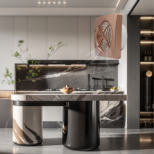 Overrun zamanlayıcı ve LED arka aydınlatma ile 100mm/4 inç banyo çıkarıcı Fan - Product Image 5