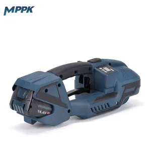 MPPK V2 סוללה מופעל נייד 3200N קרטון 1/2 '~ 5/8' PET PP פסי החגורה חסון מכונת