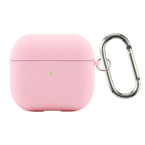 Funda de silicona <span class=keywords><strong>para</strong></span> <span class=keywords><strong>AirPods</strong></span> de 4ª generación con <span class=keywords><strong>forro</strong></span> de microfibra, funda protectora <span class=keywords><strong>para</strong></span> auriculares inalámbricos <span class=keywords><strong>para</strong></span> <span class=keywords><strong>AirPods</strong></span> 4 3 2 - Product Image 3