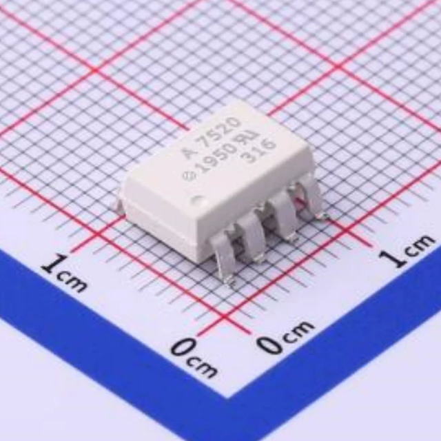 HCPL-7520-500E A7520 SOP-8 Brand New and Original Optocoupler IC